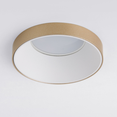 Встраиваемый точечный светильник 112 MR16 белый/золото фото 3