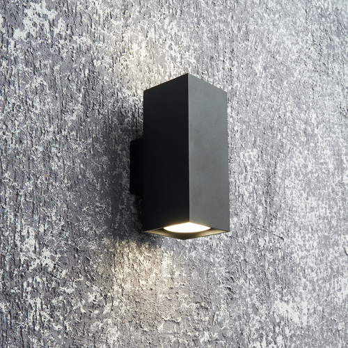 Светильник  настенный Feron ML1740 QUAD   MR16 35W, 230V, 2*GU10,  чёрный IP20 фото 3