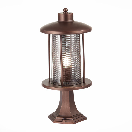 SL080.405.01 Светильник уличный наземный ST-Luce Темный кофе/Прозрачный, Темный кофе E27 1*60W LASTERO фото 4