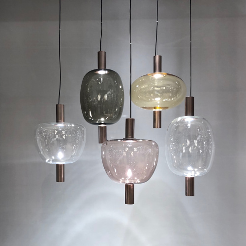 Подвесной светильник Riflesso SP 2 clear/copper фото 4