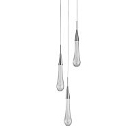 Подвесной светильник Pour 3A satin nickel