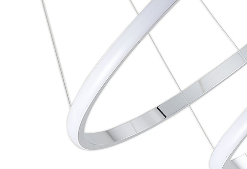 Люстра подвесная светодиодная хром LED 120Вт D40+60+80см Zortes RINGOLIGHT ZRS.33321.120C фото 7 Люстра подвесная светодиодная хром LED 120Вт D40+60+80см Zortes RINGOLIGHT ZRS.33321.120C фото 7