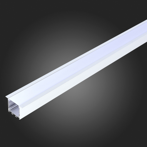 ST017.129.06 Встраиваемый алюминиевый профиль с рассеивателем(к-т: 2 загл.) ST-Luce Алюминий анодиро Светодиодные ленты фото 4