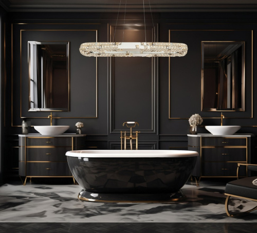 Люстра подвесная Elegance GoldFL1106-11PO фото 3