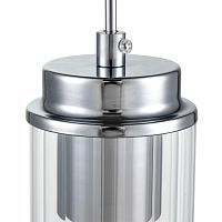 8102/1A COMFI LN26 408 хром/прозрачный металл/металл Подвес Е14 1*40W 220V ISHA