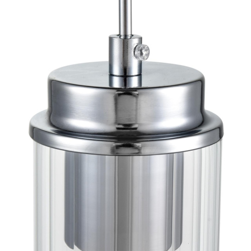 8102/1A COMFI LN26 408 хром/прозрачный металл/металл Подвес Е14 1*40W 220V ISHA 8102/1A COMFI LN26 408 хром/прозрачный металл/металл Подвес Е14 1*40W 220V ISHA