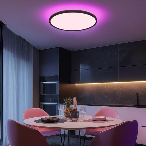Citilux NORMA CL749601 LED RGB Светильник с пультом Чёрный фото 15 Citilux NORMA CL749601 LED RGB Светильник с пультом Чёрный фото 15