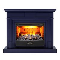 Электрокамин RealFlame Marco 25,5/26 NB индиго с очагом 3D Firestar 25,5