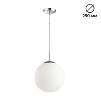 4543/1 SUSPENTIONI LN26 409 хром, белый Подвес E27 60W L провода 1500мм 220V SUMMER