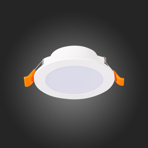 ST210.548.06 Св-к встр. Белый LED 1*6W 4000K 480Lm Ra80 110° IP20 D90xH30 220-240V Встраиваемые светильники фото 6