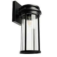 Светильник садово-парковый Feron PL781  на стену вниз 40W 220-240V E27, черный