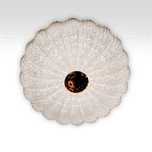 Потолочный светильник Cloyd DESSA-A FM1 / Ø30 см - золото (арт.10371)