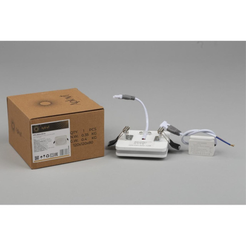 Светильник встраиваемый-накладной APL.0024.09.05 фото 6 Светильник встраиваемый-накладной APL.0024.09.05 фото 6