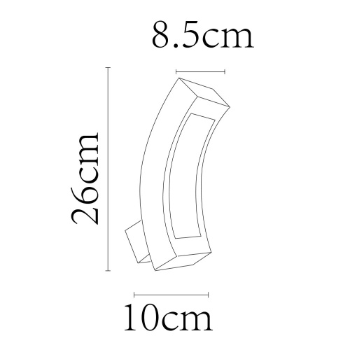 Уличный настенный светильник Arte Lamp INCHINO A8101AL-1GY фото 4