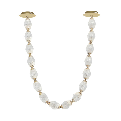 Подвесной светильник OWD865-16 brass/clear