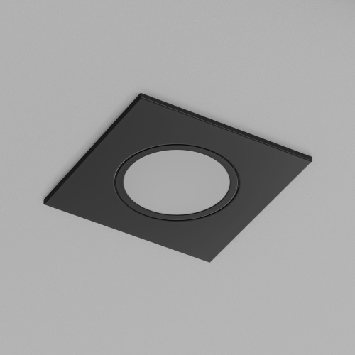 DK3102-BK Встраиваемый влагозащищенный светильник, IP65, до 10 Вт, LED, GU5,3, черный фото 2