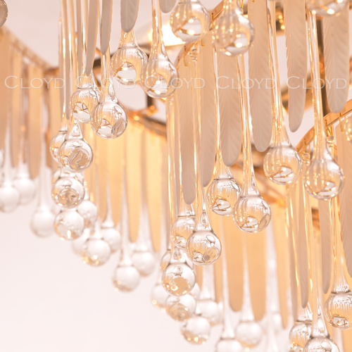 Люстра Cloyd CAPULETTI C22 / Ø95 см - золото (арт.11286) фото 3