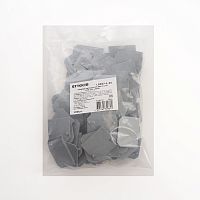 LD557-1-25 Торцевая заглушка для ЗНИ 2,5 мм (JXB 2,5), серый STEKKER