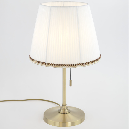 Citilux Линц CL402730 Настольная лампа бронза с белым абажуром фото 6 Citilux Линц CL402730 Настольная лампа бронза с белым абажуром фото 6