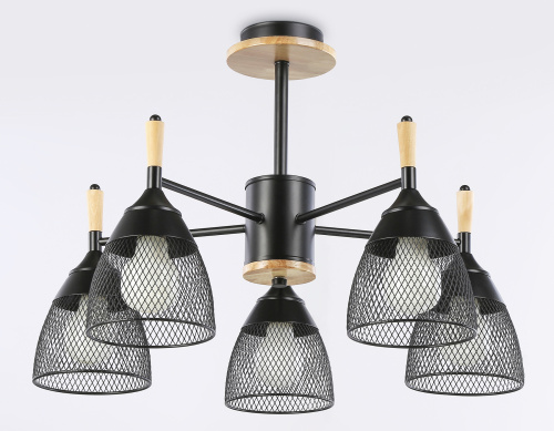 Потолочный светильник E27*5 фото 6 Потолочный светильник E27*5 фото 6