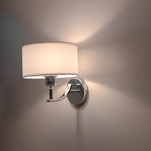 Citilux Эвита CL466310 Бра с белым абажуром и выключателем фото 8 Citilux Эвита CL466310 Бра с белым абажуром и выключателем фото 8