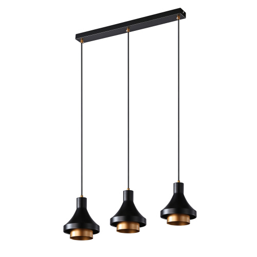 Подвесной светильник Escada 1147/3S E27*60W Black фото 4