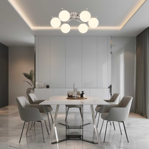 Потолочная люстра Citilux Адам Смарт Хром CL228A161 фото 5