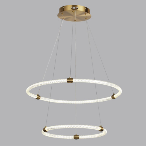 8010/50L LEDIO LN25 000 золото/прозрачный, металл/акрилл Подвесной светильник LED 50W 220V 4000K TWINKLE фото 5 8010/50L LEDIO LN25 000 золото/прозрачный, металл/акрилл Подвесной светильник LED 50W 220V 4000K TWINKLE фото 5