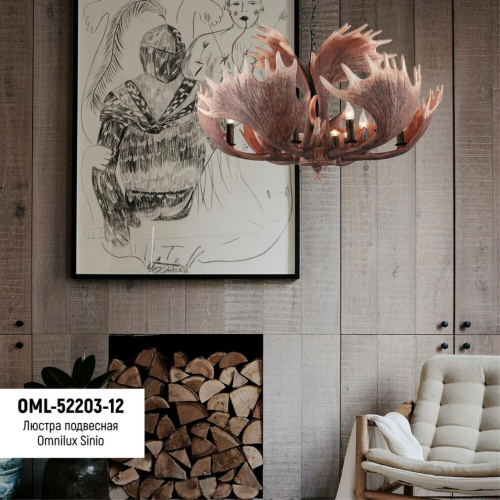 Люстра подвесная OML-52203-12 фото 4 Люстра подвесная OML-52203-12 фото 4