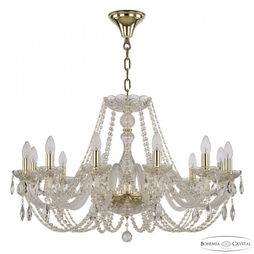 Люстра хрустальная 101/12/300 G Bohemia Ivele Crystal (Богемия Ивеле Кристалл) Люстра хрустальная 101/12/300 G Bohemia Ivele Crystal (Богемия Ивеле Кристалл)