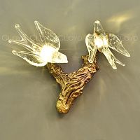 Бра Cloyd SIRIN W2 / шир. 30 см - латунь (арт.20304)