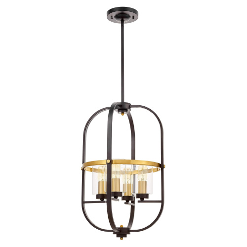 Подвесной светильник Lumina Deco Monterey LDP 1141-4 BK+MD фото 9 Подвесной светильник Lumina Deco Monterey LDP 1141-4 BK+MD фото 9