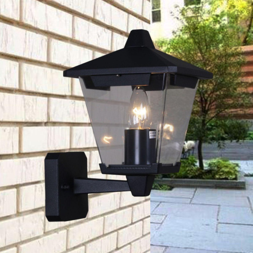 Уличный настенный светильник Reluce 08296-9.2-001SJ BK фото 2