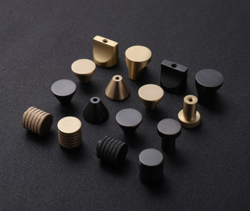 Ручка-кнопка HK004 black фото 3