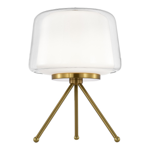 SL6127.304.01 Прикроватная лампа ST-Luce Латунь/Белый, Прозрачный LED 1*16W 3000K PANDORA фото 3