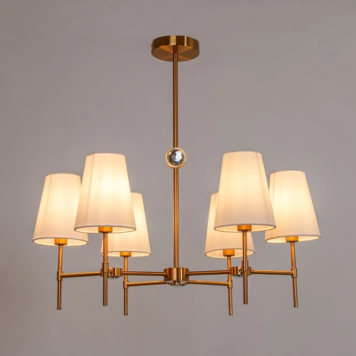Люстра на штанге Arte lamp DANIELLA A4104LM-6PB фото 2 Люстра на штанге Arte lamp DANIELLA A4104LM-6PB фото 2