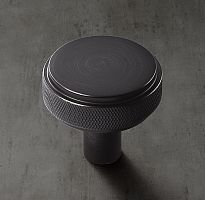 Ручка-кнопка Lambeth Knurled d.3.2 Bronze