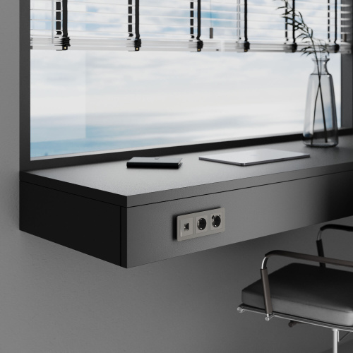 Розетка Ethernet RJ-45 (графит акрил) W1181044 фото 3 Розетка Ethernet RJ-45 (графит акрил) W1181044 фото 3