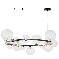 Подвесной светильник Lumina Deco LDP 7033-15 BK+CL