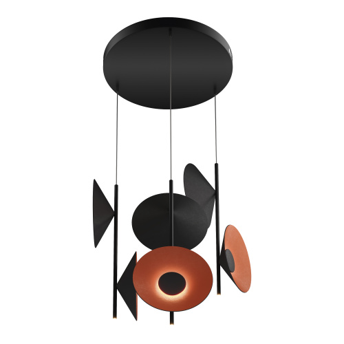 SL3003.403.09 Светильник подвесной ST-Luce Черный/Оранжевый, Черный LED 9*2W 3000K SENTITO фото 3
