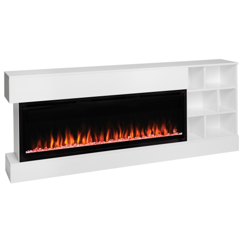 Электрокамин RealFlame Dixon 50 WT белый с очагом Saphir 50 фото 4 Электрокамин RealFlame Dixon 50 WT белый с очагом Saphir 50 фото 4