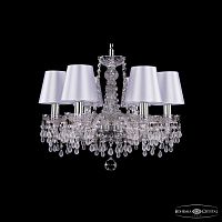 Люстра хрустальная 1410/6/160 Ni V0300 SH21 Bohemia Ivele Crystal (Богемия Ивеле Кристалл)