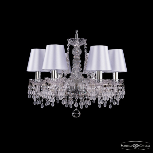 Люстра хрустальная 1410/6/160 Ni V0300 SH21 Bohemia Ivele Crystal (Богемия Ивеле Кристалл)