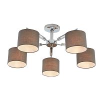 Потолочный светильник Escada 700/5P E27*60W Chrome/Grey