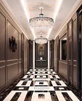 Люстра Cloyd CAPULETTI C8 / Ø60 см - хром (арт.11303)