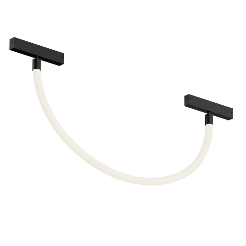 DK8060-BK Гибкий рассеивающий матовый светильник SMART RAY 18W DIM 3000K-6000K, длина плафона 1.5м, черный фото 5