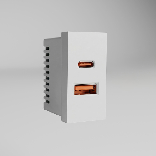 Модульная розетка USB тип A+C W1272701 Модульная розетка USB тип A+C W1272701