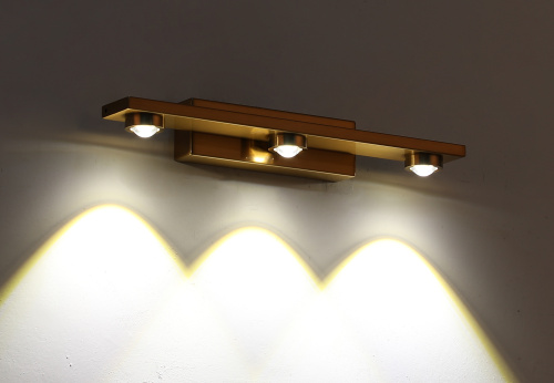 Подсветка для зеркала латунь LED 9Вт 30см Zortes SCOUP ZRS.1823.03 фото 10