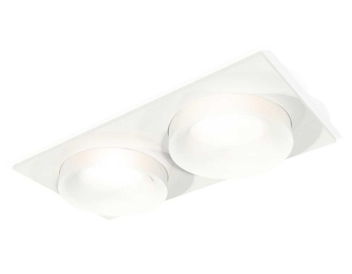 Комплект встраиваемого светильника Ambrella light Techno Spot XC7635044 SWH/FR белый песок/белый матовый (C7635, N7165)