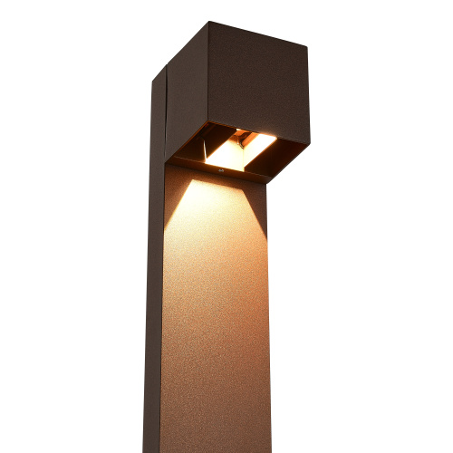 SL9513.605.01 Светильник уличный наземный ST-Luce кортен/кортен LED 1*12W 2700K BRIK фото 9